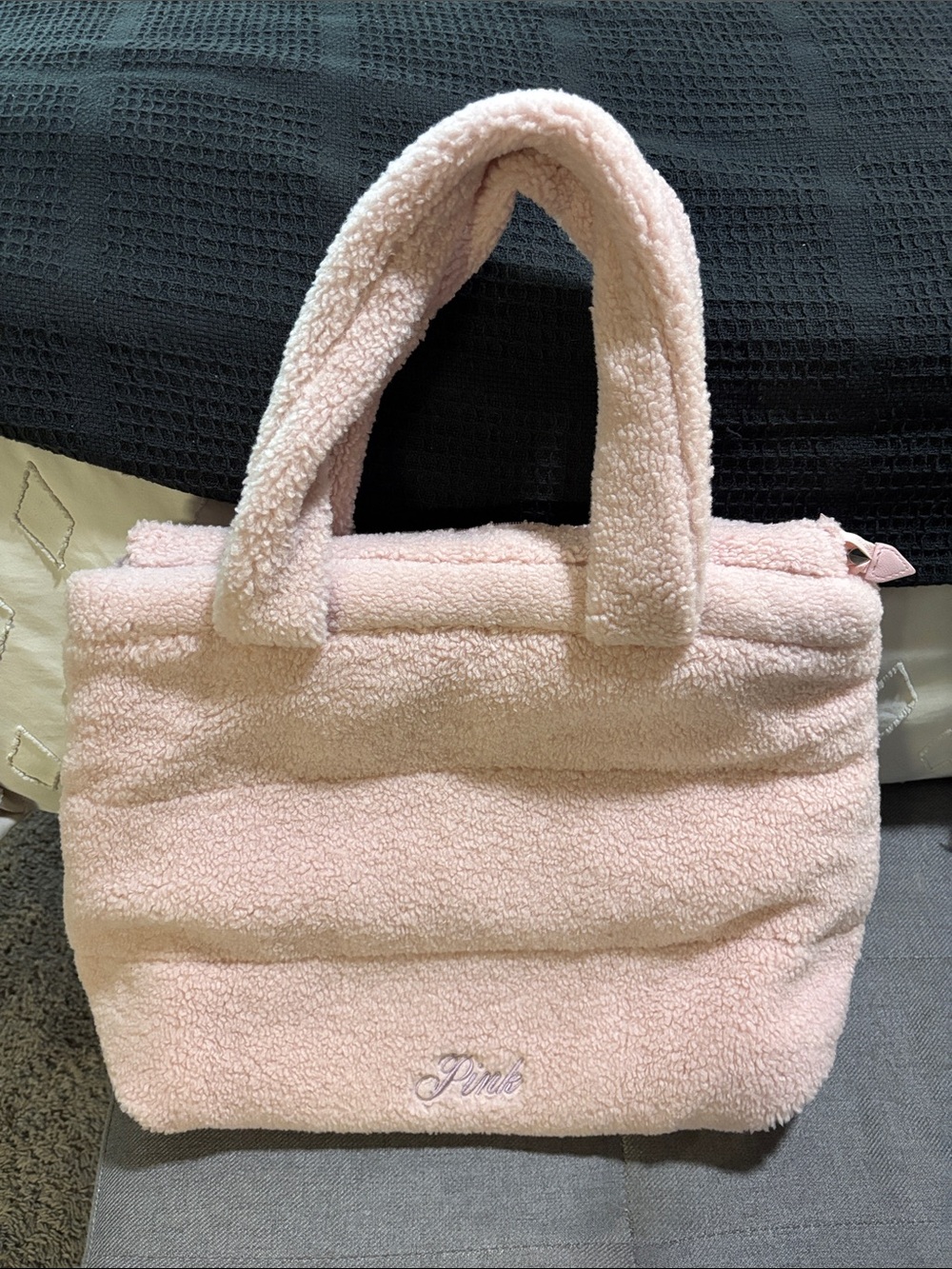 Victorias Secret PINK Fuzzy tote